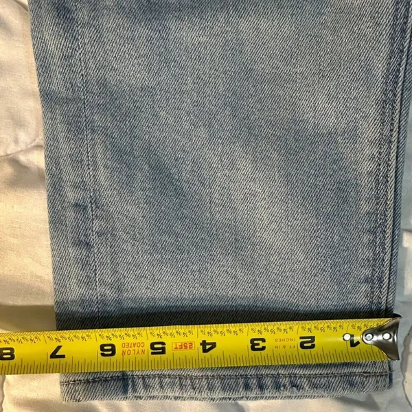 American Eagle Jeans Size 6 Regular Inseam 27 inches Mom Straight Stretch - Image 9