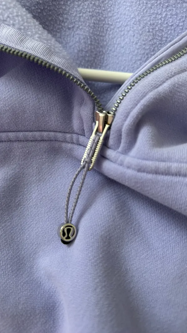 Purple Scuba Half-Zip Lululemon XS/S Oversized Hoodie - Image 3