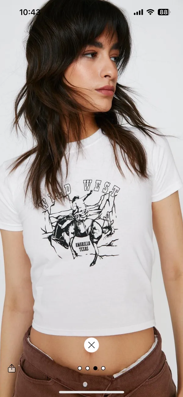 Nasty Gal Baby Tee - Image 3