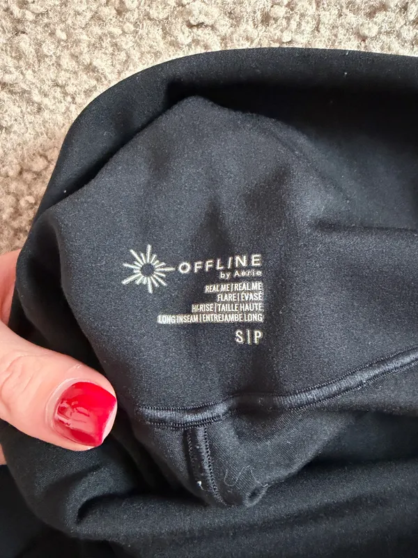 Aerie Crossover Leggings Flare - Image 3