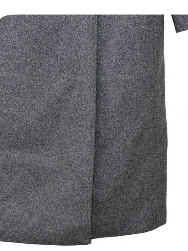 Quince Women’s Italian Wool Blend Double Breasted Long Coat Size Small - Image 10
