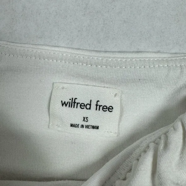Aritzia Wilfred Free - Orbit Tank - White Crop Top -‎ Size XS. - Image 5