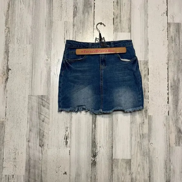 Jean skirt Blue - Image 2