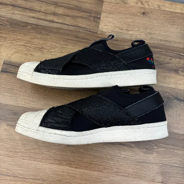 Adidas Super Star Slip On Chinese New Year of The Rooster Shoes Sneakers Black - Image 11