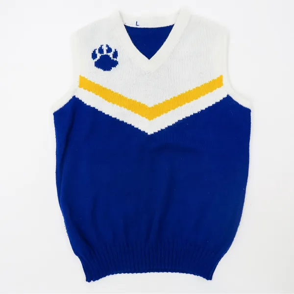 Vintage 70s Varsity Cheerleader Sweater Vest - Image 2