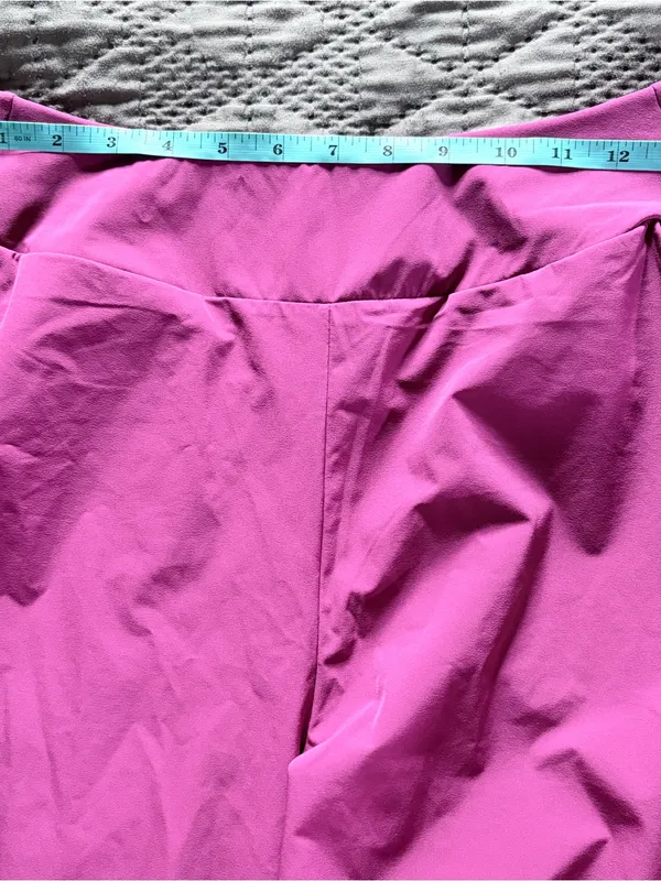 Nike Dri-FIT Bliss Mid Rise 7/8 Joggers Pink Magenta Womens Athletic Pants Med - Image 6