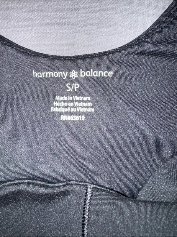 Balance Black Structured Crop Tank Size undefined - Image 3