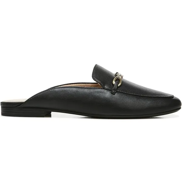 Naturalizer Women's Kayden Mule Black Leather with Gold Accent 9.5 - Image 2