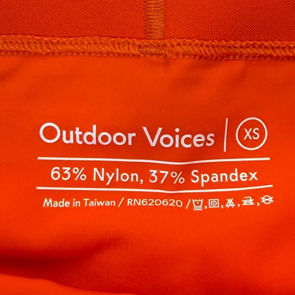 Outdoor Voices SuperForm 5" Short Sundance Orange Womens XS‎ W702106-BIT-SDE-2 - Image 3