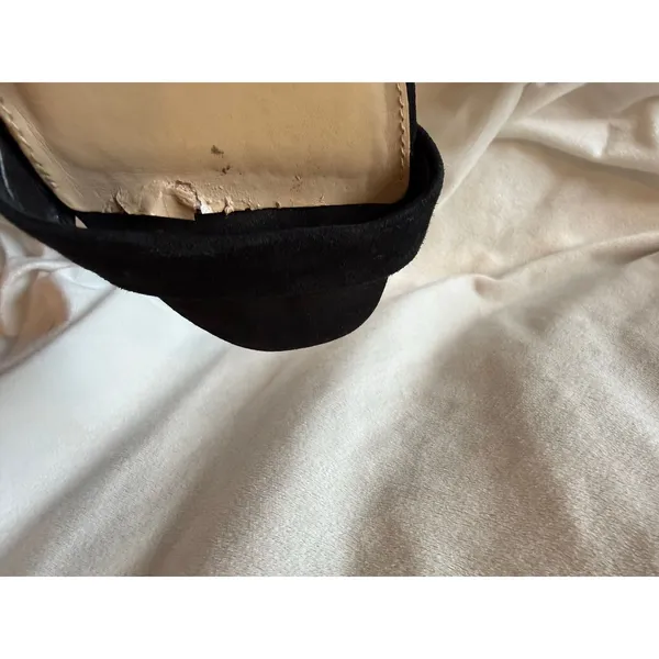 Vince Camuto Bevwyn Slingback Heel Women's SZ 8M Black Ankle Strap Open Toe - Image 12