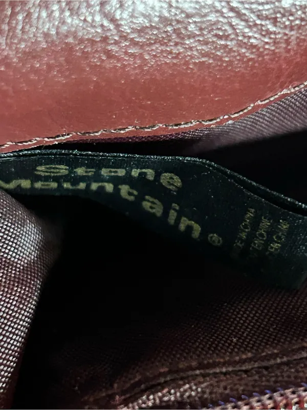 Stone Mountain Women’s Classic Burgundy Snap Wallet - Image 9