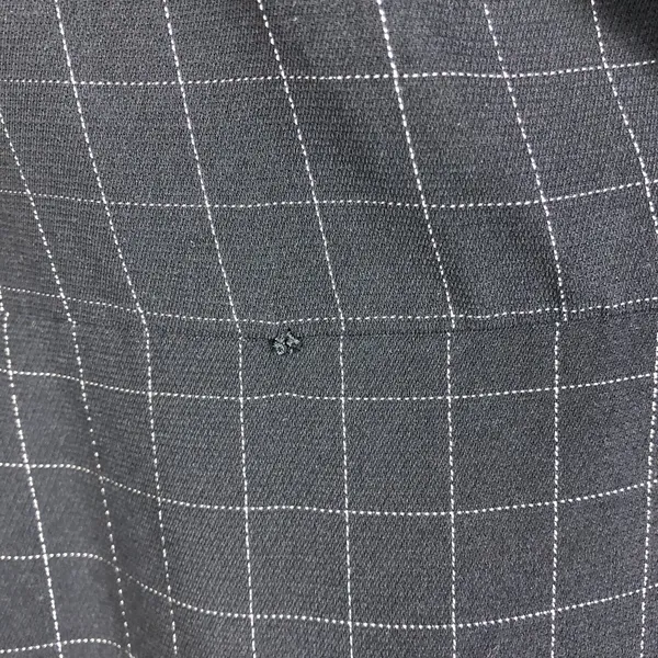 HUGO Buscati Windowpane Grid Sleeveless Blazer Dress Black Size 6 - Image 3