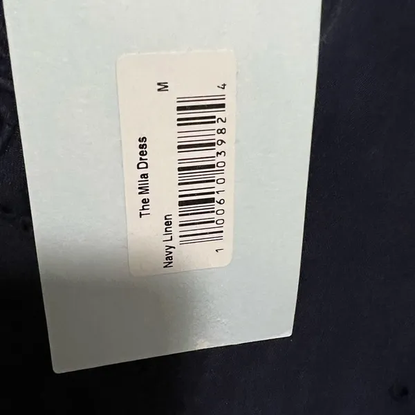 Hill House Home Mila One shoulder Straight Dress Size Medium - Image 5