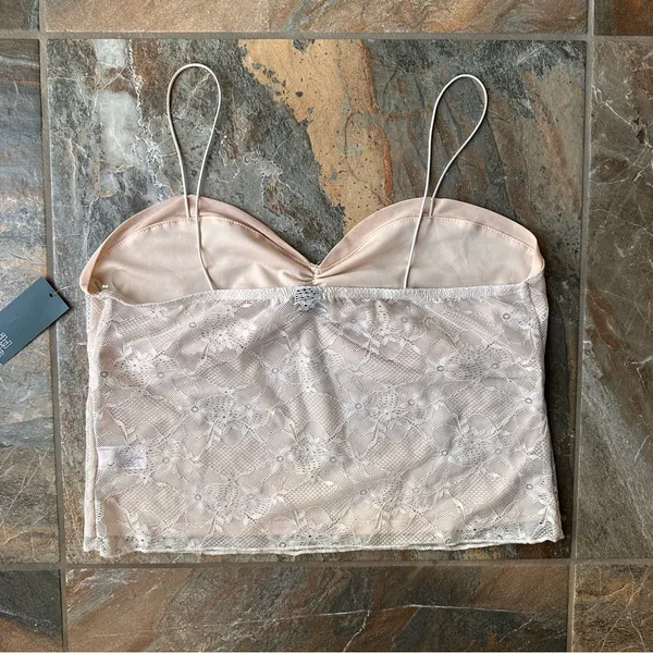 Wild Fable Lace Cami Top NWT Size XL Cream Dreamy Fairycore - Image 3