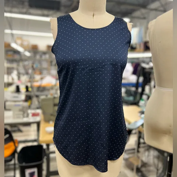 Polka Dot Blouse S - Image 2