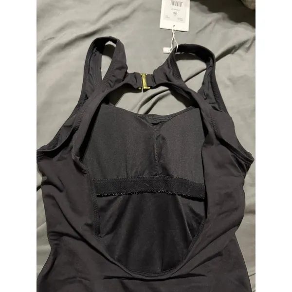 NWT Andie Swim CATALINA 1PC Size XS Black Gold Open‎ Back Coverage Women - Image 6
