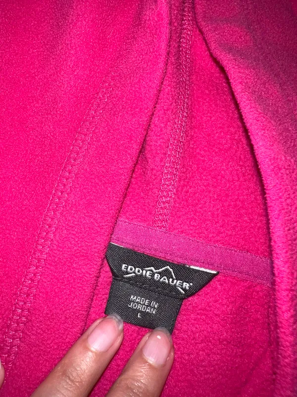 Eddie Bauer Pink  Hoodie - Image 6