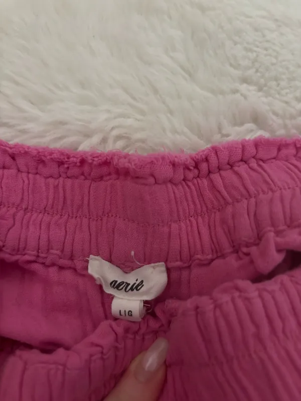 Aerie Lounge Shorts Pink - Image 2