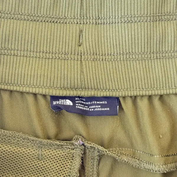 The North Face Aphrodite 2.0 Hiking Shorts Womens XL Olive Green - Image 11