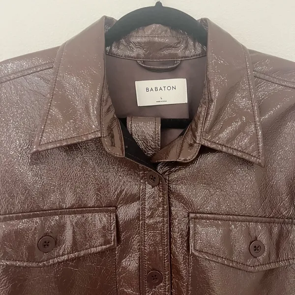 Aritzia Shirt Jacket with matching Belt - Image 4