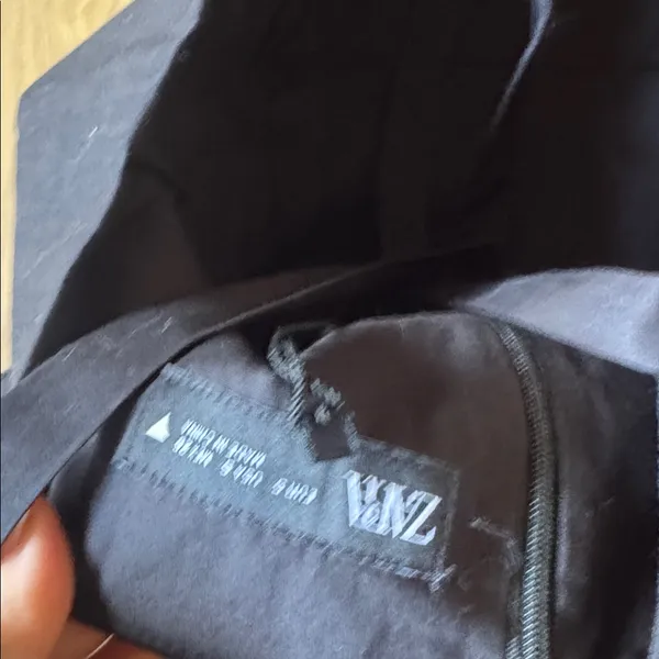 Zara Black Sleeveless Dress - Image 3