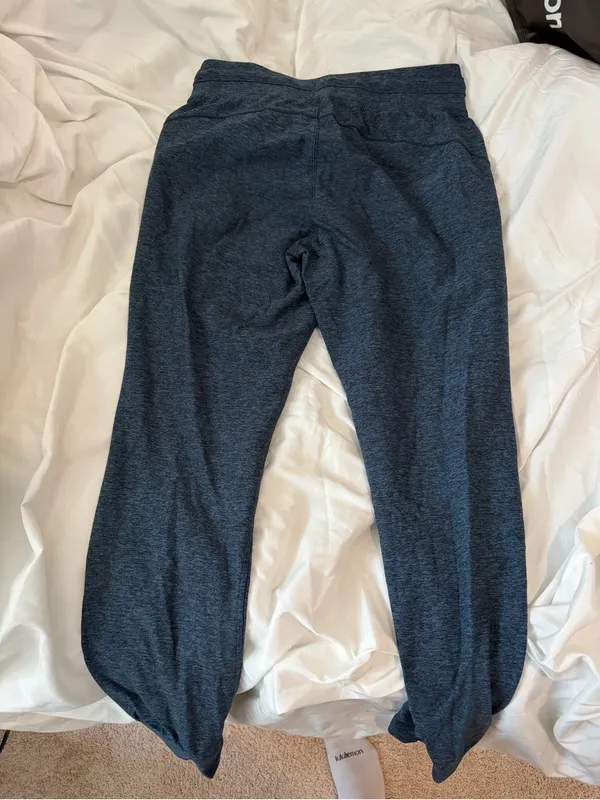 lululemon athletica Women’s Navy Heather Jogger Sweatpants - Image 5