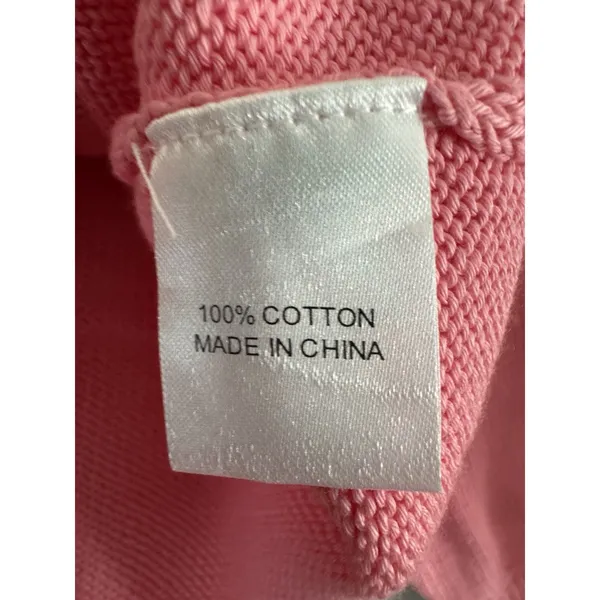 NWT Tuckernuck Mixed Berry Pink Crochet Bettina Sweater Size Medium - Image 7