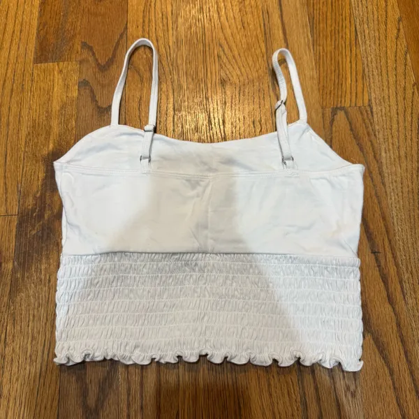 Hollister Crop Tank White - Image 2
