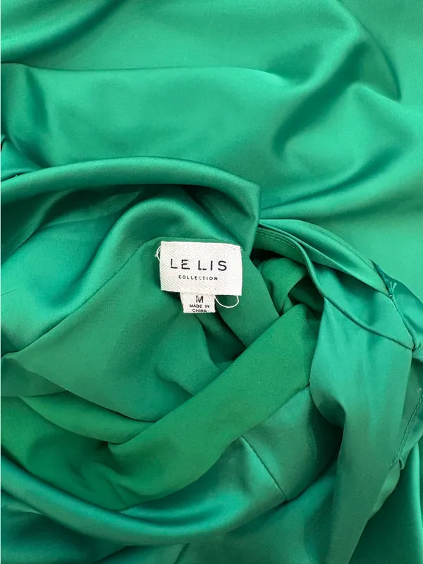 Le Lis Mini Dress Green - Image 3
