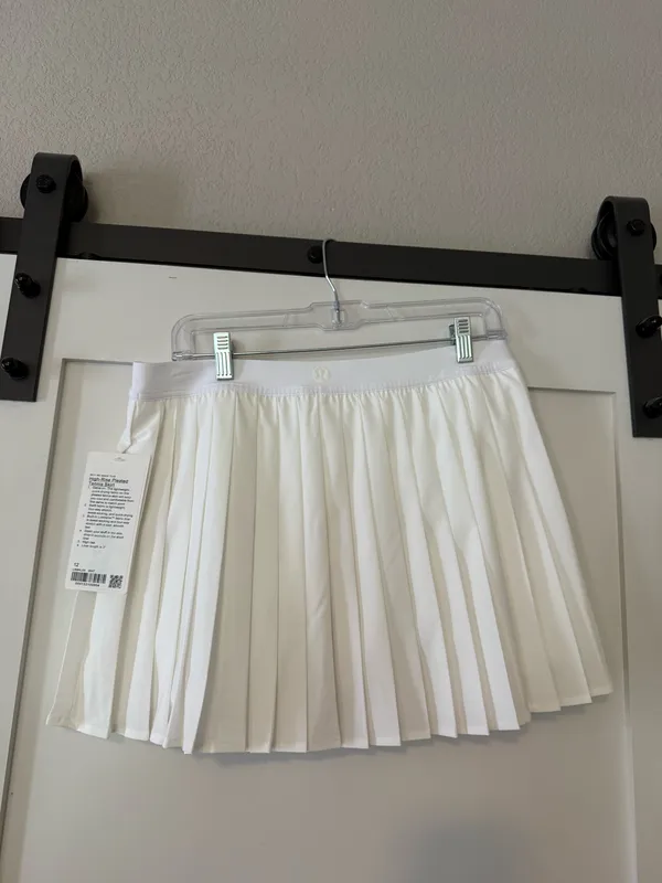 Lululemon Tennis Skirt White - Image 2