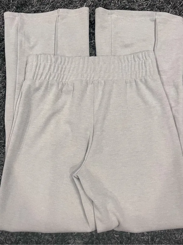 🌸A NEW DAY LIGHT GREY FLARE LOUNGE PANTS SIZE SMALL🌸 - Image 3