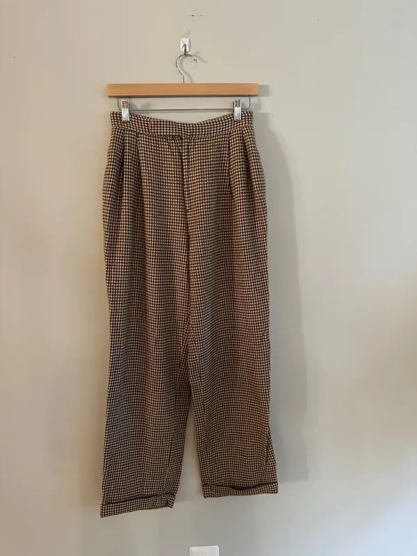 Polo Ralph Lauren Houndstooth Purple Label Trousers - Image 7