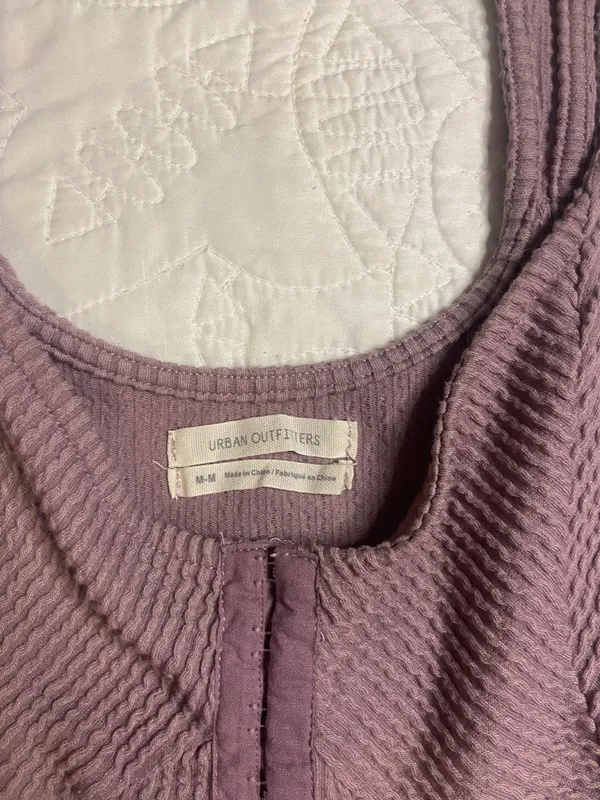 Urban Outfitters Purple Crop Top - Image 3
