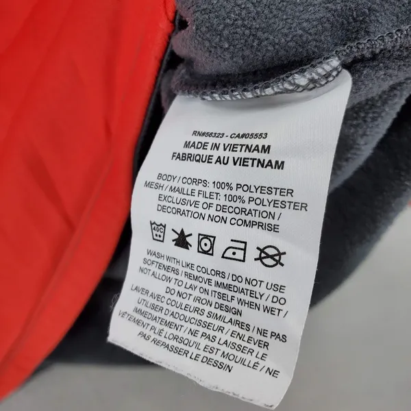 Nike‎ Hoodie Womens Sz M Cornell Dry Academy Pullover Sweatshirt Gray Red Bear - Image 5