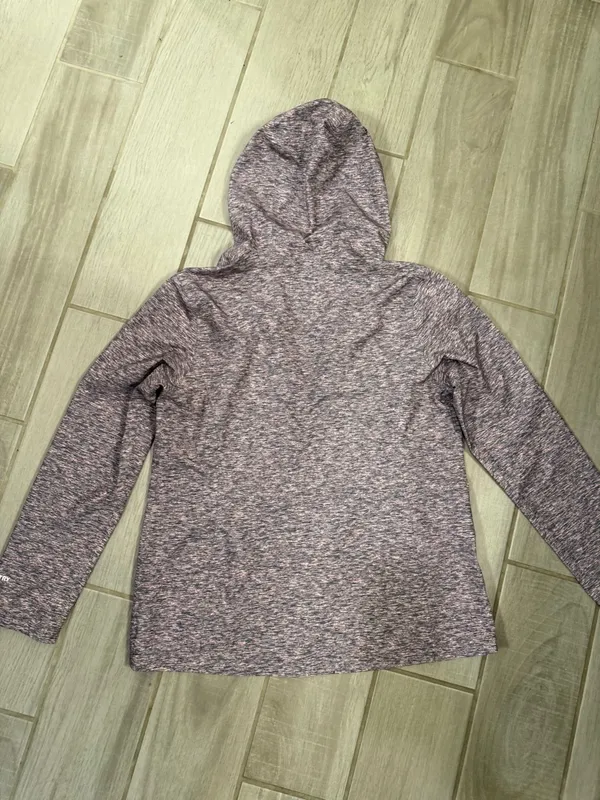 Free Country Heathered Mauve Full-Zip Hooded Utility Jacket - Image 6