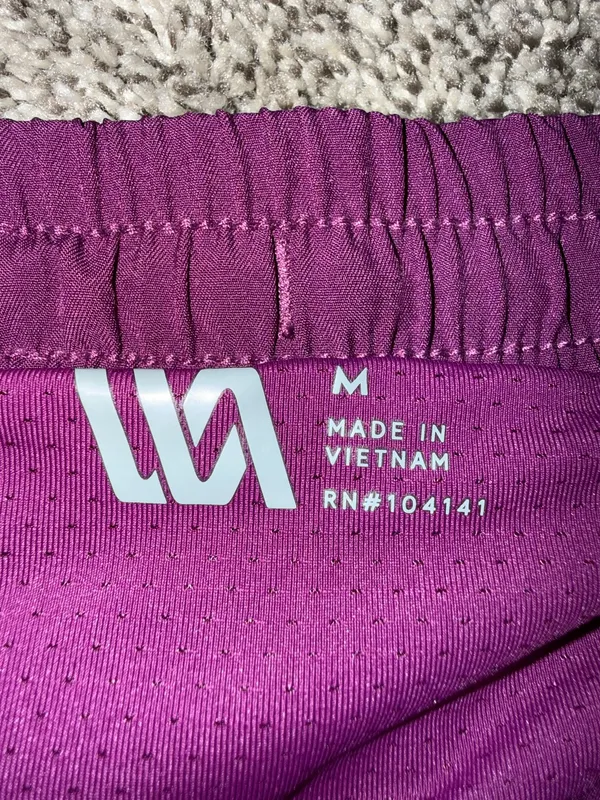 VRST Men's All-In Lined Training Shorts in Black Cherry - Image 2