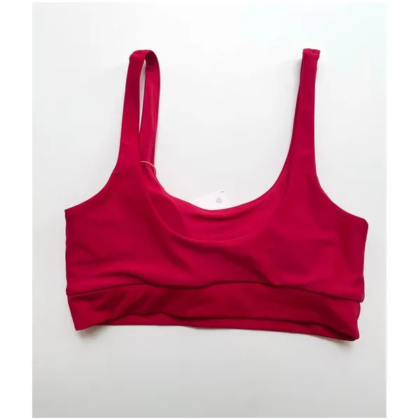 Quince Italian Tank Bikini Swim Top Cherry Red Size XS NEW - Image 4