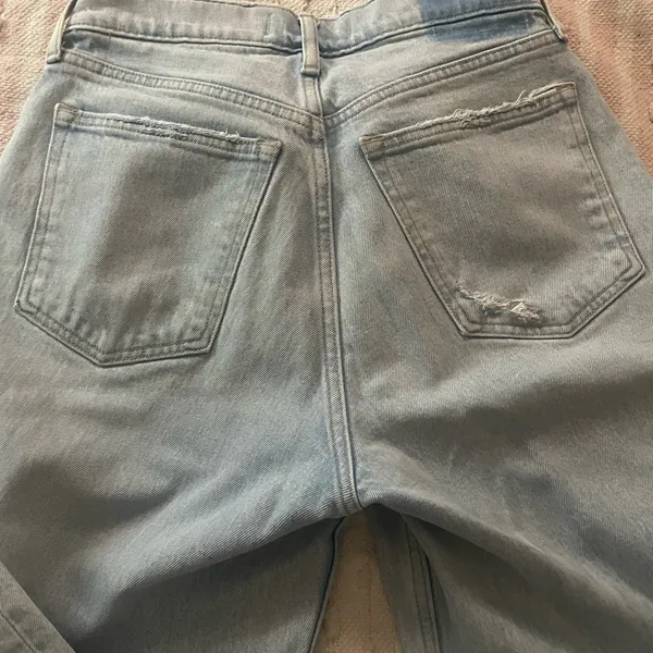 Abercrombie & Fitch Light Blue Flare Jeans - Image 5