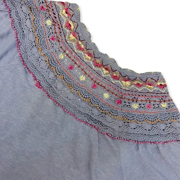 Free People Siesta Fiesta Pullover Blouse - Image 11