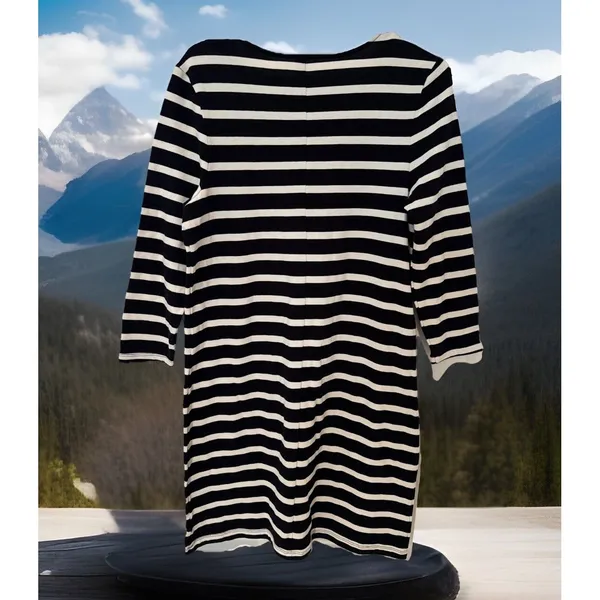 NWOT Women's‎ Old navy striped sweat Dress - Size M - Image 4