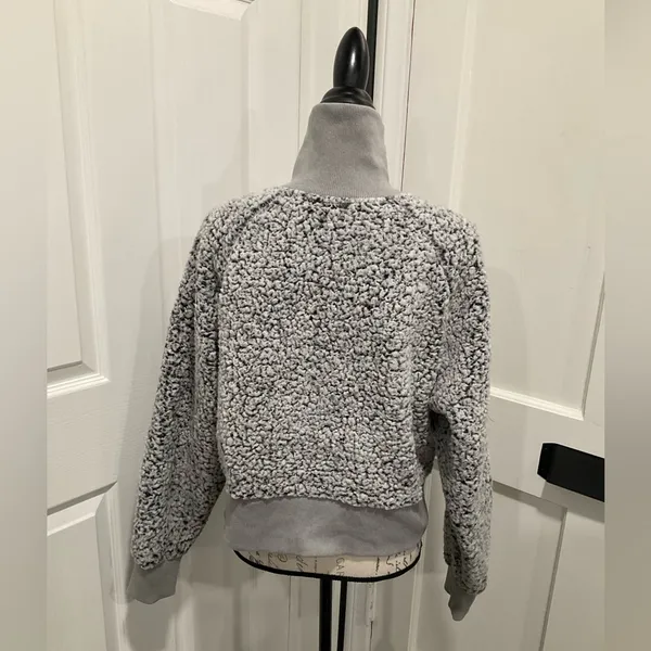 Pink By Victorias Secret‎ Half Zip Sherpa Jacket - Image 3