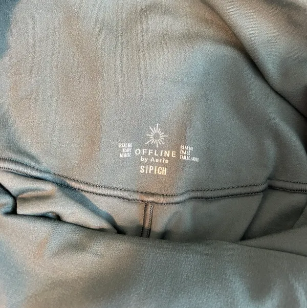 Cross Over Yoga Pants Army Green - Image 5
