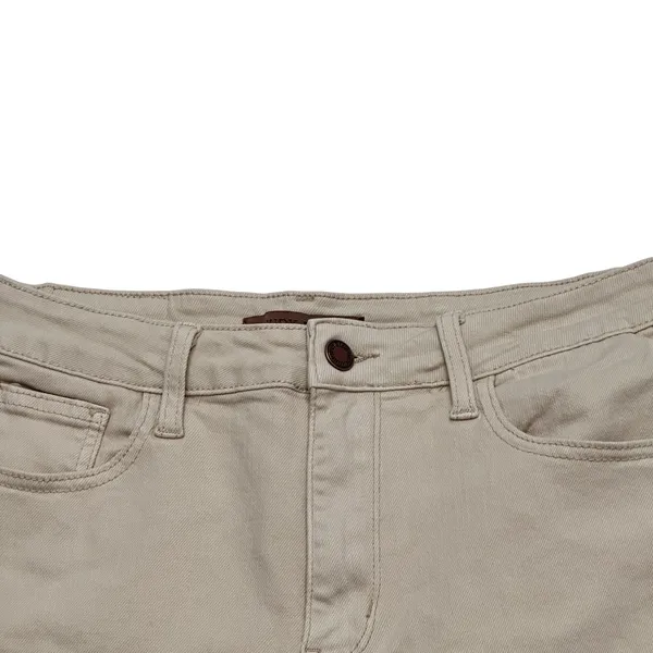Judy Blue Shorts Womens L Beige Bermuda Denim Stretch 4.5 In Casual JB150249C - Image 2