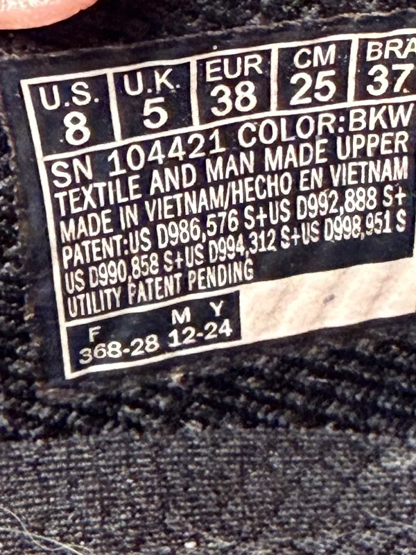 Skechers Black Slip-Ins Athletic Shoes - Image 7