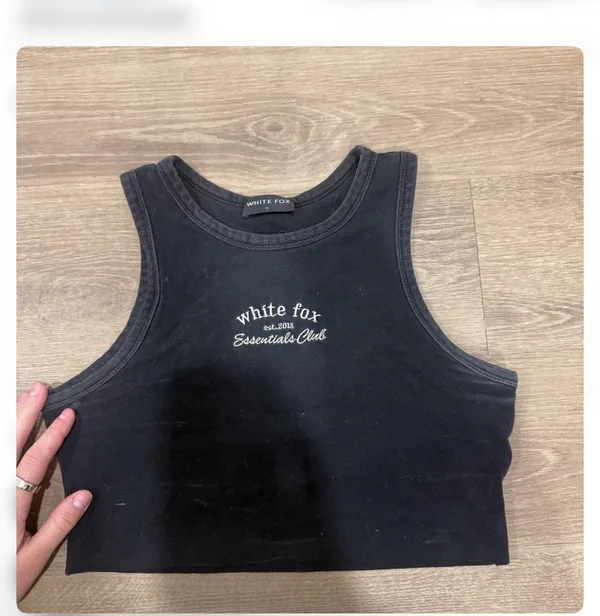 WHITEFOX BOUTIQUE crop tank S - Image 3
