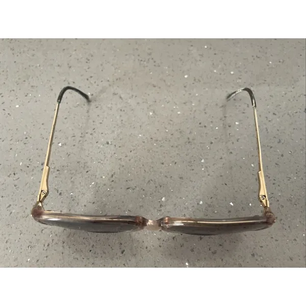 Vintage Luxottica Brownmist Fran 130 Eyeglasses Frames ONLY Brown Mist France - Image 2