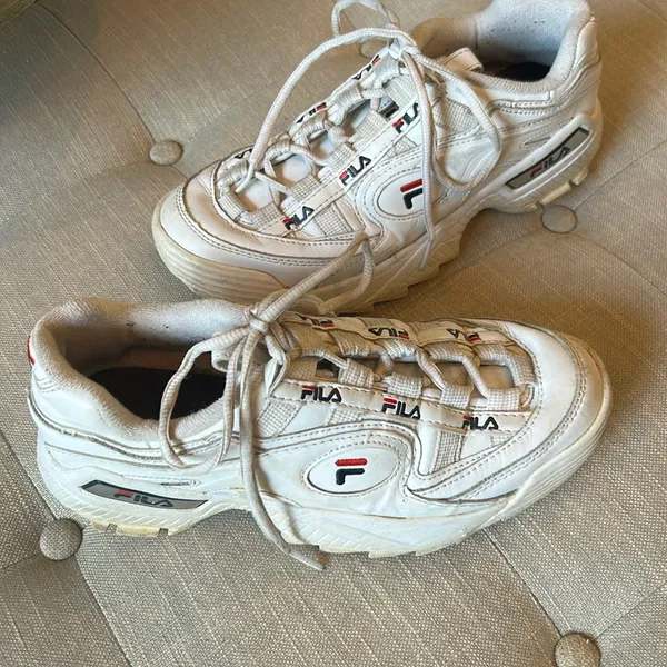 Fila Womens D Formation 5CM00514-125 Chunky Classic Sneakers Size 8.5 - Image 2