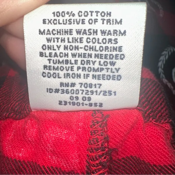 Vintage Y2K VS PINK Red Logo Flare Pajama Pants! - Image 3