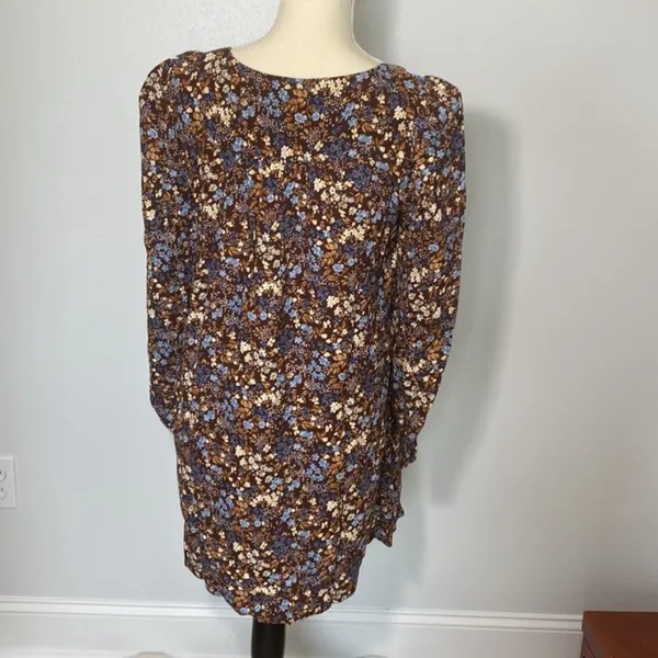 NWT reformation Blake long‎ sleeve shift dress M - Image 8