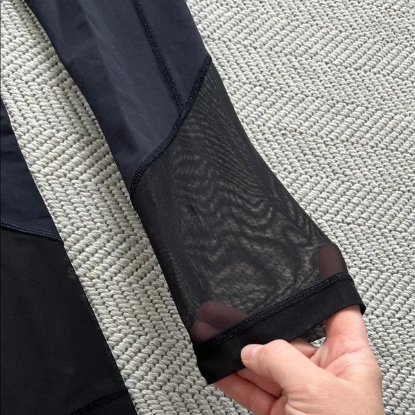 lululemon athletica Black Performance Leggings (Flawed) - Image 3